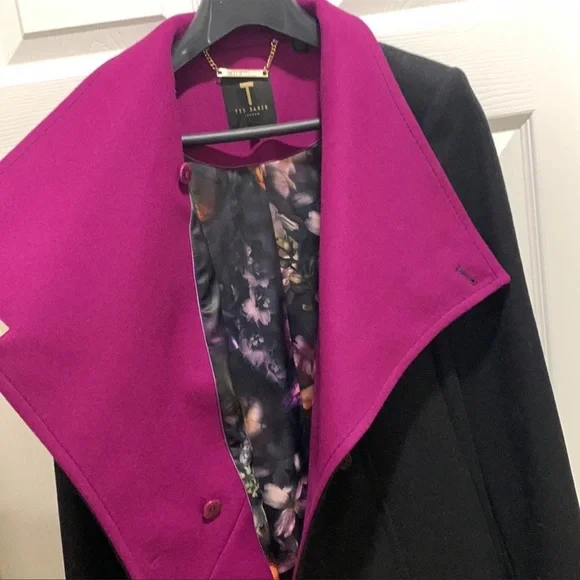 Ted baker wrap coat size 4 - Picture 9 of 13